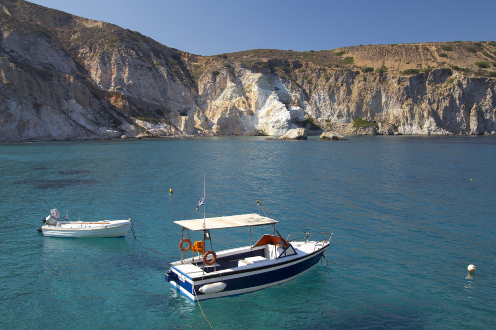 Boat tour around the island